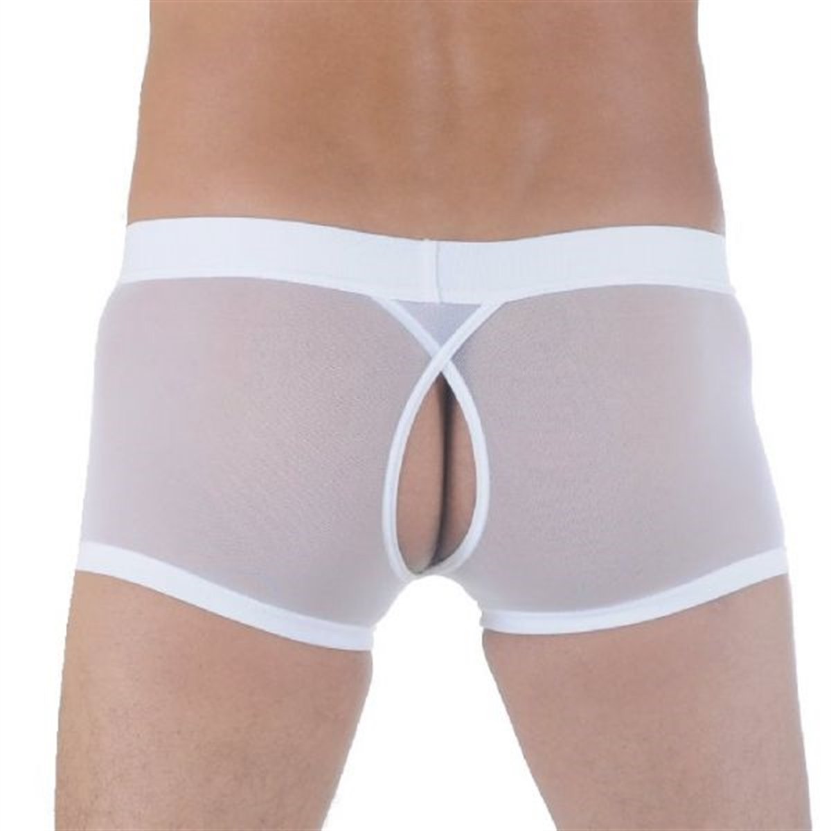 Kalbinle DM291122 Transparan Arkası Açık Mini Boxer