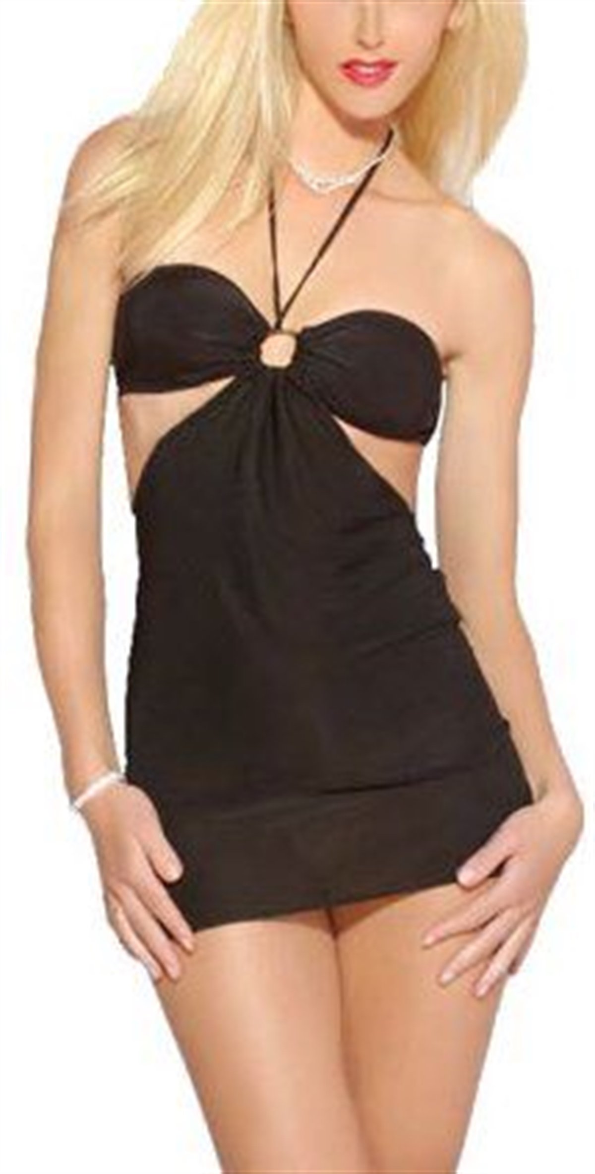 Kalbinle KB060941 Seksi Mini Elbise