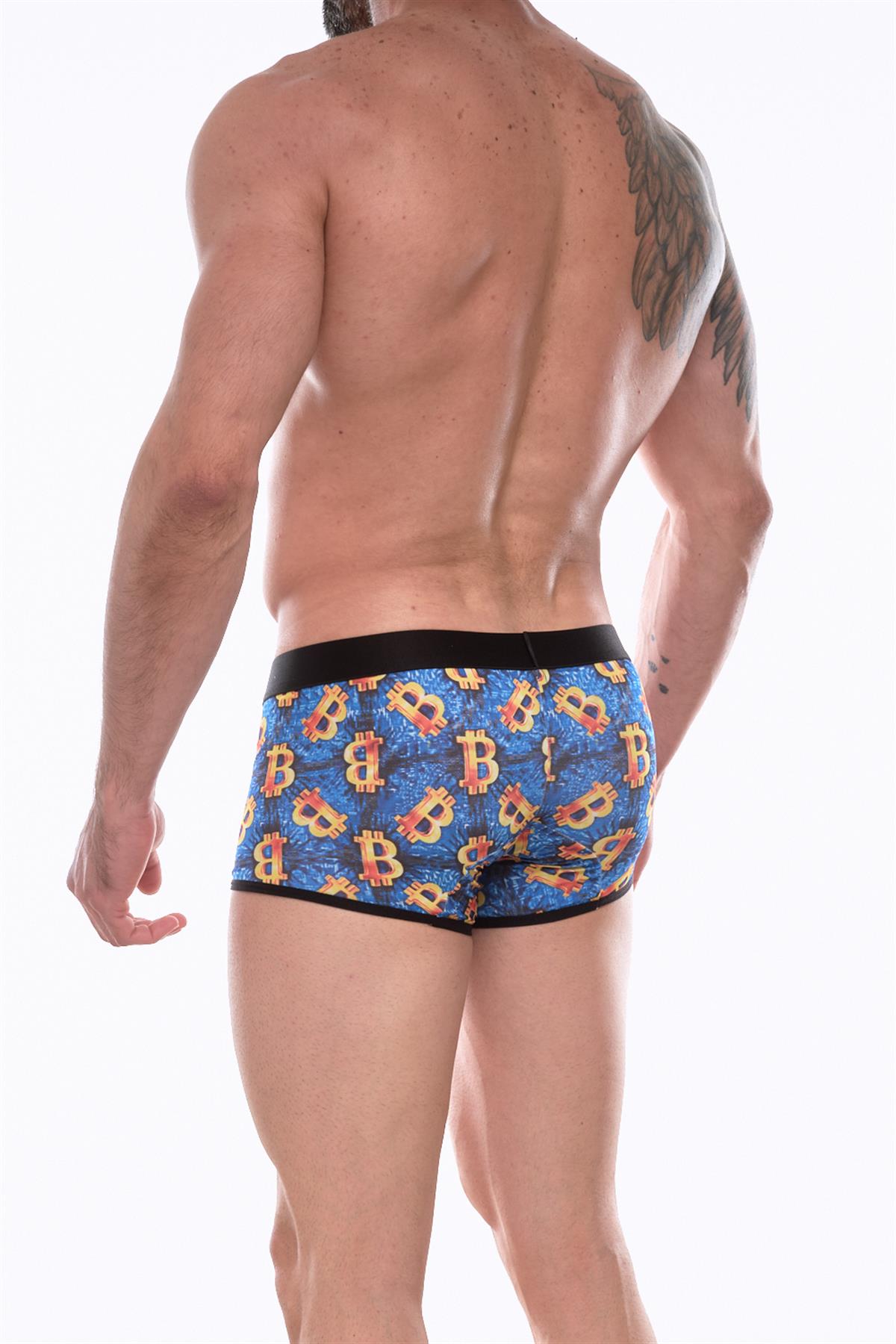 Kalbinle Erkek Desenli Boxer