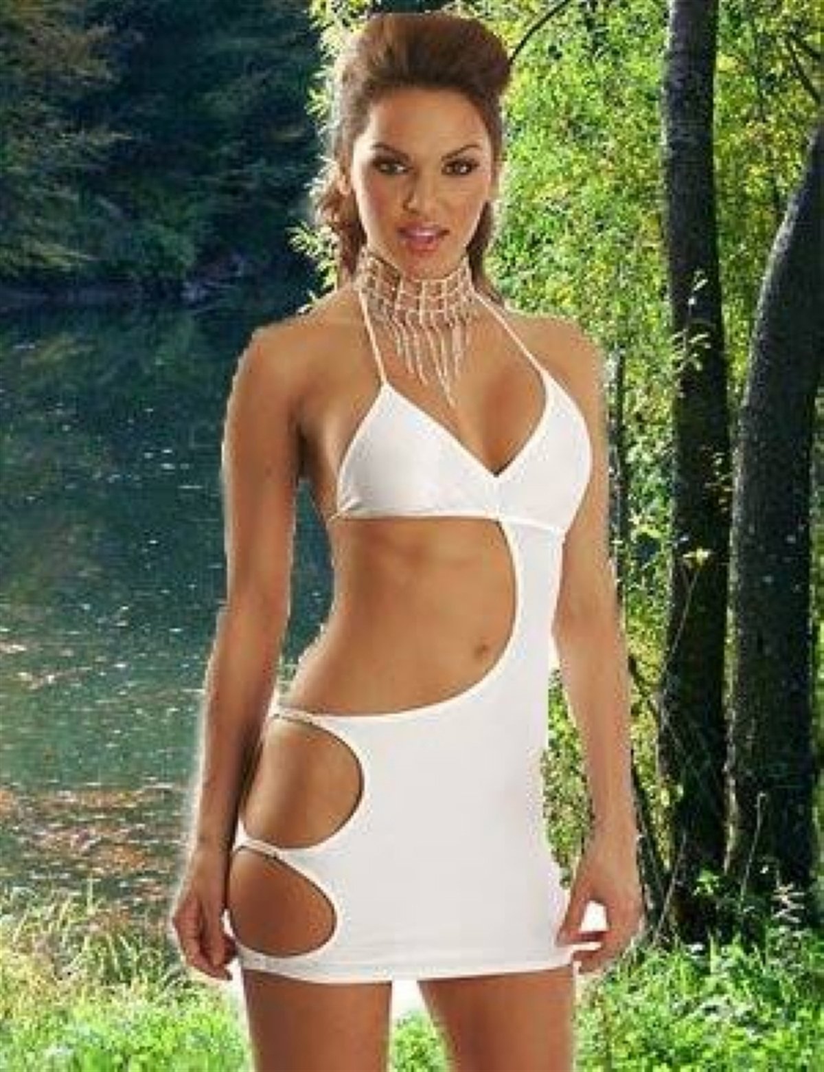 Kalbinle KB060785 Dekolteli Seksi Elbise