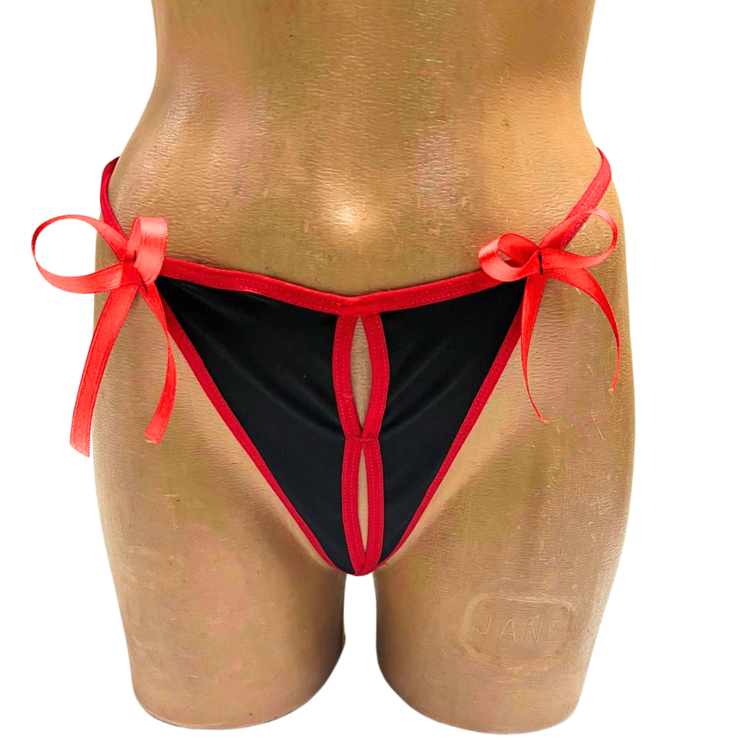 Kalbinle Fantezi Çiftlere Özel Seksi Dalgıç String Takımı TG273215
