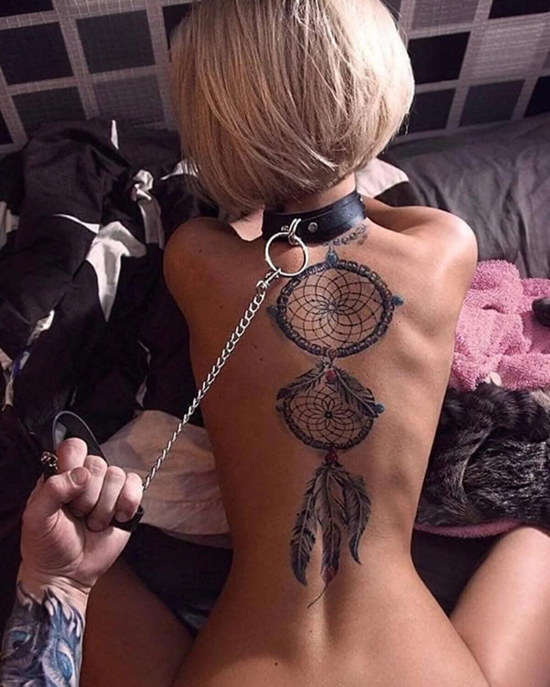 Kalbinle Fantezi Seksi Deri Harness Tasma TG275394