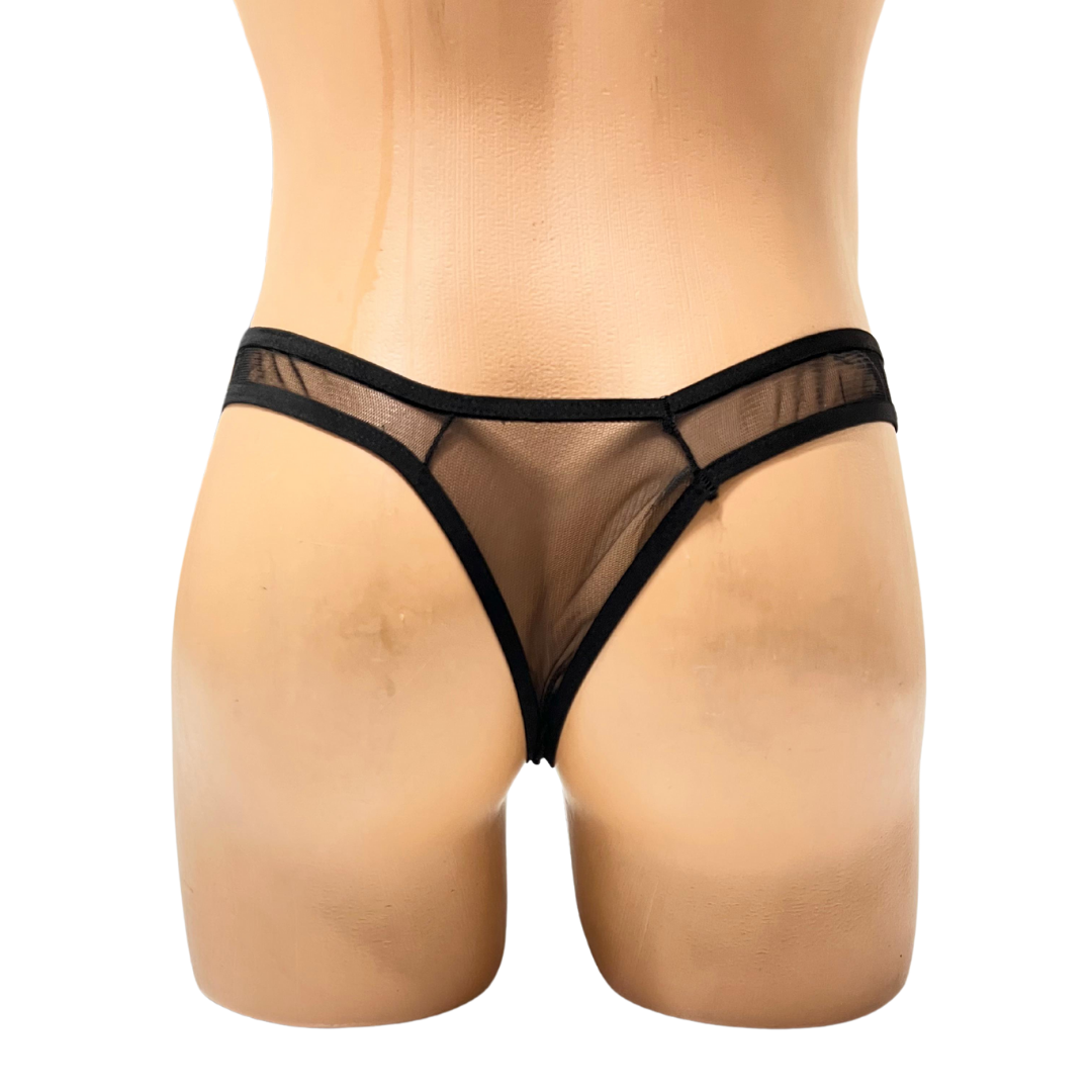 Kalbinle Fantazi Seksi Transparan Erkek İç Çamaşırı TG274583