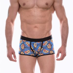 Tegan Erkek Desenli Boxer