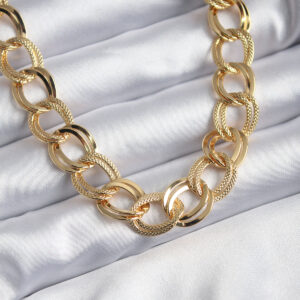 Tegan 316L Çelik Gold Renk Samanyolu Model Kadın Kolye TG27BKO7878