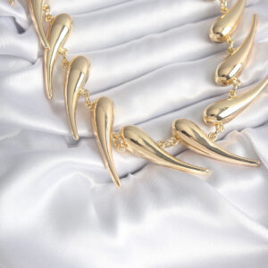 Tegan VIP Seri Özel Tasarım Gold Renk Kadın Kolye TG27BKO8237
