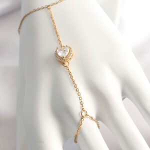 Tegan 316L Çelik Gold Renk Kalp Model Şahmeran TG27SN551