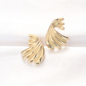 Tegan Pirinç Gold Renk Küpe TG27BKP8883