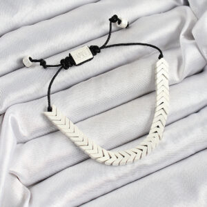 Tegan Pirinç Asansörlü Beyaz Juju Kadın Bileklik TG27BB7189