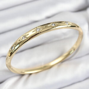 Tegan Pirinç Zirkon Taşlı Kutup Yıldızı Model Gold Renk Kadın Kelepçe TG27BB7570