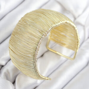 Tegan Pirinç Tel Sarma Model Gold Renk Kadın Bileklilk TG27BB7895