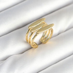 Tegan Pirinç Gold Renk Vİntage Model Kadın Yüzük TG27BYK3907