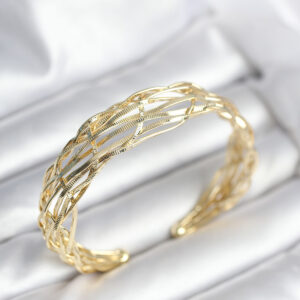 Tegan Gold Renk Pirinç Vintage Kadın Bileklik TG27BB8023