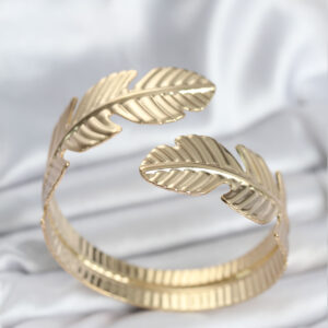 Tegan Yaprak Model Gold Renk Kadın Bileklik TG27BB8057