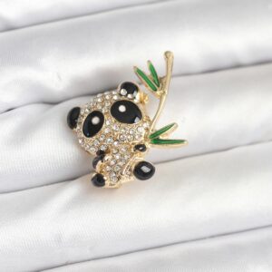 Tegan Panda Model Broş TG27BR460