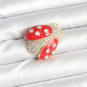 Tegan Uğur Böceği Model Broş TG27BR462