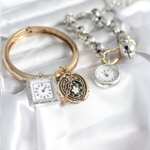 Tegan Gold ve Gümüş Renk Bileklik Kombini TG27BB8094