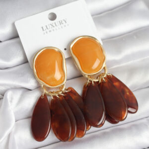 Tegan Pirinç Gold Renk Vintage Model Kadın Küpe TG27BKP11431