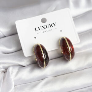 Tegan Pirinç Vintage Kadın Küpe TG27BKP11432