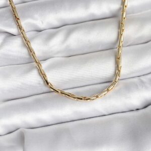 Tegan 14K Gold Renk Kaplama Model CM Kadın Kolye TG27BKO10739