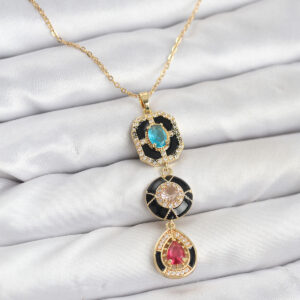 Tegan 316L Çelik Vintage Model Kadın Kolye TG27BKO10815