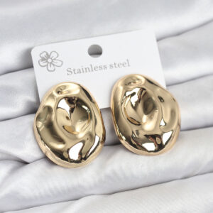 Tegan 316L Çelik Gold Renk Vintage Model Kadın Küpe TG27BKP11580