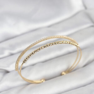 Tegan Dorika Model Pirinç Gold Renk Kadın Bileklik TG27BB8249