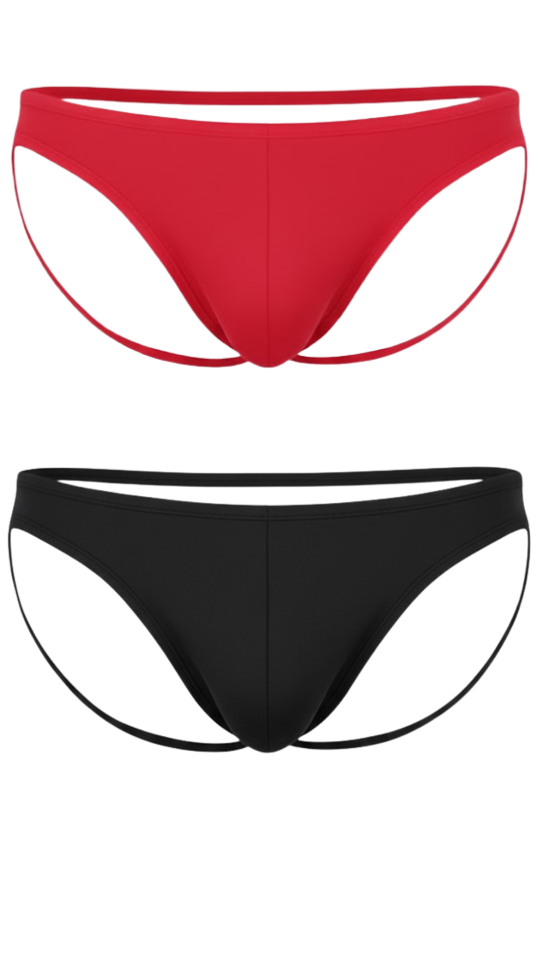 Tegan Fantezi Arkası Açık Seksi 2'li Erkek Külot TG274625 - XL - XS