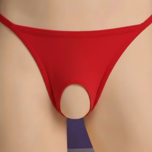 Tegan Kırmızı Özel Bölgesi Açık Kadın String TG270057