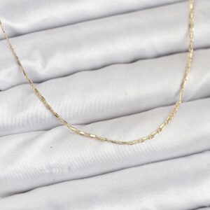 Tegan CM 14K Gold Renk Kesme Model 60 cm Kadın Kolye TG27BKO10931