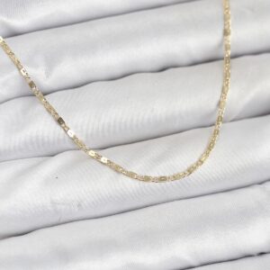 Tegan CM 14K Gold Renk Ezme Zincir Model 60 cm Kadın Kolye TG27BKO10933