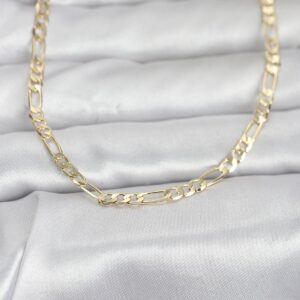 Tegan CM 14K Gold Renk Kuşgözü Zincir Model 60 cm Kadın Kolye TG27BKO10962