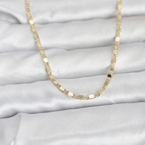 Tegan CM 14K Gold Renk Ezme Zincir 60 cm Kadın Kolye TG27BKO10964