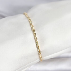 Tegan CM 14K Gold Renk Burgu Model Kadın Bileklik TG27BB8279