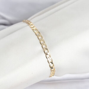 Tegan CM 14K Gold Renk Halka Zincir Model Kadın Bileklik TG27BB8287