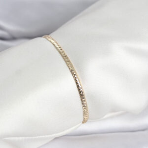 Tegan CM 14K Gold Renk Yassı Zincir Model Kadın Bileklik TG27BB8305