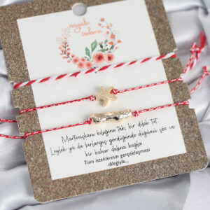 Tegan Marteniçka Bileklik 3'lü Deniz Yıldızı Model TG27BB8312