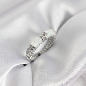 Tegan Zirkon Taşlı Kemik Model Gümüş Renk Kadın Yüzük TG27BYK3931