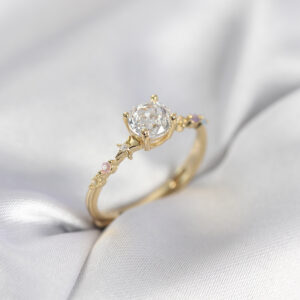 Tegan Tek Taş Model Zirkon Taşlı Gold Renk Kadın Yüzük TG27BYK3993