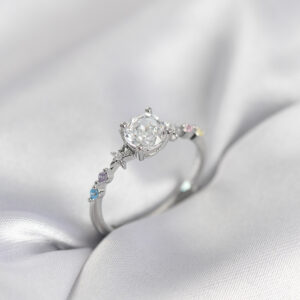 Tegan Tek Taş Model Zirkon Taşlı Gümüş Renk Kadın Yüzük TG27BYK4017