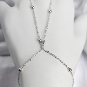 Tegan 316L Çelik Gümüş Renk Top Zincirli Kadın Şahmeran TG27SN741