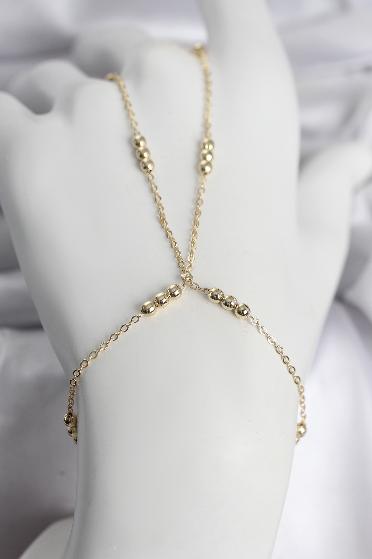 Tegan 316L Çelik Top Zincirli Gold Renk Kadın Şahmeran TG27SN745 - Görsel 1