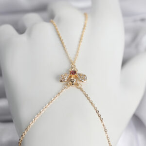 Tegan Pirinç Gold Renk Sinek Model Kadın Şahmeran TG27SN761