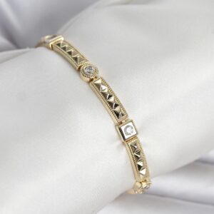 Tegan Xuping Punta Model Gold Renk Kadın Bileklik TG27BB8417