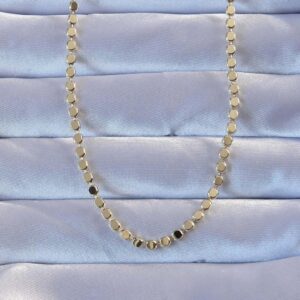 Tegan 316L Çelik Gold Renk 60 cm Parçalı Ezme Kolye TG27BKO9470