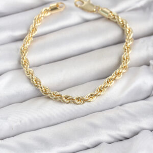 Tegan CM Burgu Model Gold Renk Pirinç Kadın Bileklik TG27BB8591