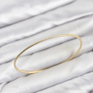 Tegan CM Gold Renk Simli Model 65 mm Bilezik TG27BB8618
