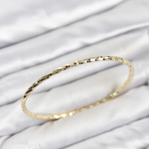 Tegan CM Gold Renk Lazer Kesim 65 mm Bilezik TG27BB8619