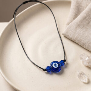 Tegan Handmade Bohem Mavi Nazar Kolye TG27BKO11198