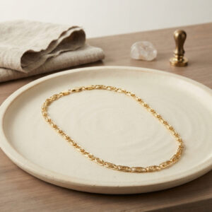 Tegan CM Yay Model Gold Renk 50 cm Kadın Kolye TG27BKO11219